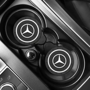 Mercedes-Benz Anti-Slip Silicone Coaster – Waterproof Drink Pad for A, B, G Class