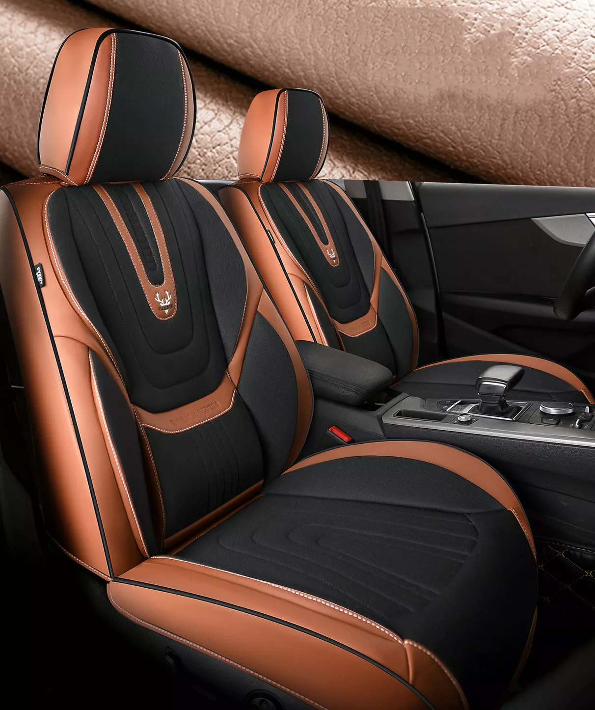 Black and Orange