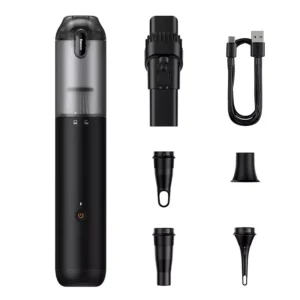 Powerful 4-in-1 Wireless Car Vacuum Cleaner with Air Pump & Blower