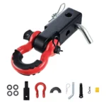 Heavy-Duty 2" D-Ring Shackle Hitch Receiver with Lock Pin for Towing & Recovery 3 13449-ffcace.webp