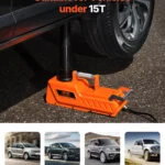 15-Ton Electric Scissor Car Jack with LED Light & Dual 12V Power 4 13452 7e7a13