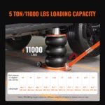 5-Ton Pneumatic Air Jack with Adjustable Handle & Non-Slip Rubber Pad 4 13454 1cc102