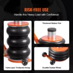 5-Ton Pneumatic Air Jack with Adjustable Handle & Non-Slip Rubber Pad 7 13454 e02f21