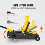 Low Profile 2 Ton Heavy Duty Hydraulic Racing Floor Jack 4 13456 505f1a