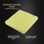 Yellow Microfiber Car Wash Towels 10 Pack 16 x 16 in Streak-Free Cleaning Cloths 5 13481 540fe6