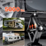 Heavy Duty RV Scissor Jacks Set of 4, 5000 lb Stabilizer & Leveling Jacks 4 13484 86170d