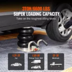 3 Ton Triple Air Bag Pneumatic Car Jack – Fast Lift Heavy Duty Garage Jack 4 13492 590be7