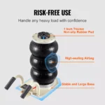 3 Ton Triple Air Bag Pneumatic Car Jack – Fast Lift Heavy Duty Garage Jack 5 13492 7e6875