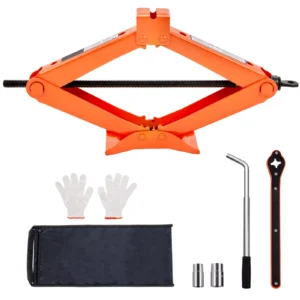 2.5 Ton Heavy-Duty Scissor Car Jack with Wide Lifting Range
