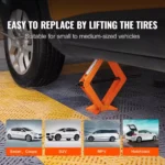 2.5 Ton Heavy-Duty Scissor Car Jack with Wide Lifting Range 4 13505 d1fa84