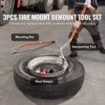Heavy-Duty Tire Mount & Demount Tool Kit for 22.5"-24.5" Tires 4 13507 5603c5