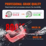 25-Piece Heavy Duty Ball Joint Press & Removal Tool Kit 7 13510 08fcbc