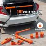 10 Ton Hydraulic Porta Power Auto Body Frame Repair Kit 4 13511 39560b