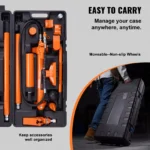 10 Ton Hydraulic Porta Power Auto Body Frame Repair Kit 5 13511 e3cc71