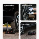 5-Ton Electric Car Jack Kit with Impact Wrench, Inflator & LED Light 4 13512 da36cb