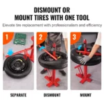 Portable Manual Tire Changer & Bead Breaker Tool for 8–16 Inch Tires 8 13520 d16160