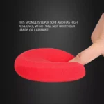 4” Round Hand Polishing Sponge Pads for Waxing & Buffing 5 13522 7f05a3