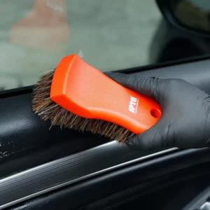 Horsehair Car Interior Detailing Brush with Nylon Handle