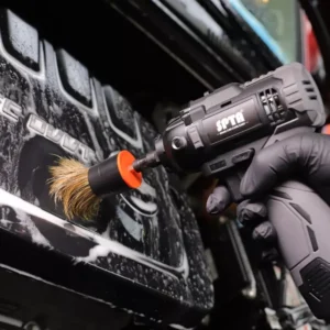 5-Piece Drill Brush Attachment Set for Car Detailing & Deep Cleaning
