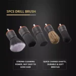 5-Piece Drill Brush Attachment Set for Car Detailing & Deep Cleaning 4 13531 f24352