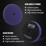 Medium Cut Foam Polishing Pad 3” / 5” / 6” for Car Buffer & Compound 5 13533 1b2b6e
