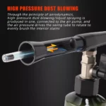 High Pressure Interior Cleaning Foam Gun for Car Ceiling & Leather Seats 5 13542 8a6c6a