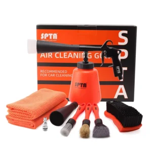 1L High Pressure Car Cleaning Gun with Metal Spinner for Deep Interior Detailing