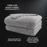 Super Absorbent 900 GSM Gray Microfiber Car Drying Towel 5 13567 a2ab6d