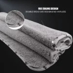 Super Absorbent 900 GSM Gray Microfiber Car Drying Towel 7 13567 e36323