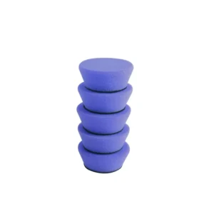 1/2 Inch Blue Medium Cut Mini Polishing Pads for Car Detailing & Electric Drill