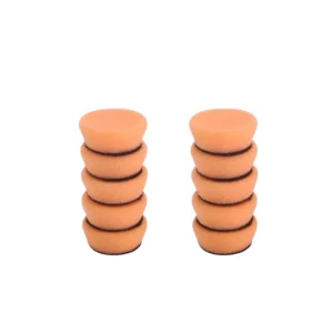 1/2 Inch Heavy Cut Orange Mini Polishing Pads for Car Drill & Polisher