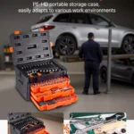 450-Piece Mechanics Tool Set with Deep & Standard Sockets and Storage Case 4 13576 381187