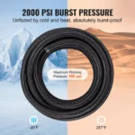 8AN 20FT Braided Fuel Line Kit with Fittings 5 13583 7f3263