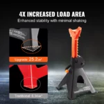 Heavy-Duty Adjustable Jack Stands 3-Ton Capacity for SUV & Pickup Truck 5 13584 712879