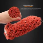 2-Piece Microfiber Wheel Cleaning Brush Set with Interchangeable Covers 6 13587 40349b