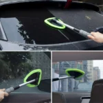 Windshield Cleaning Tool with Extendable Handle & Microfiber Pads 5 14698 9ddd6b