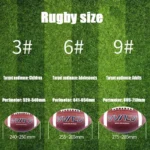 Professional American Football Rugby Ball 6 14700 1df00a