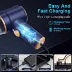 Rechargeable Handheld Vacuum Cleaner - Dual Purpose Wireless Car & Home Dust Catcher 5 14749 be41fa