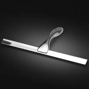 Premium Stainless Steel Shower Squeegee for Glass, Mirrors & Windows