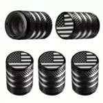 5 Pack USA Flag Aluminum Tire Valve Stem Caps for Car, Truck & Motorcycle 3 14760-bb147f.webp