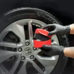 Foam Tire Shine Applicator Pad with Lid – Car Wax & Dressing Sponge 5 14844 ac6440