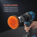 Drill Brush Attachment Set – 2", 3.5", 4" Multi-Surface Cleaning Brushes 7 14845 6263df