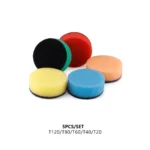 5Pcs Mini Foam Polishing Pads Set 1" Car Detailing Buffing Kit 8 14849 400e28
