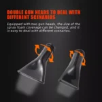Foam Cleaning Gun with Dual Nozzles for Deep Car Detailing 8 14860 210fa5