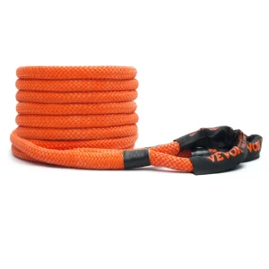 Heavy-Duty Car Tow Rope 20/30ft Recovery Strap for Off-Road Rescue
