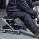 2-in-1 Z-Creeper Seat with 6 Wheels Low Profile Folding Garage Stool 7 14955 1a0ec2