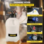10L Transmission Fluid Pump with Dual Control & 14 Adapters for Oil Change 6 14967 99c0c0