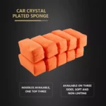 Car Detailing Suede Sponge Pad for Waxing & Polishing - Microfiber Soft Coating Pad 4 14998 2c1af6