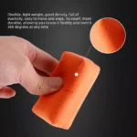 Car Detailing Suede Sponge Pad for Waxing & Polishing - Microfiber Soft Coating Pad 5 14998 51ca5a