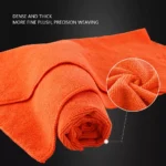 Microfiber Car Waxing and Polishing Towel – High Absorbent Auto Cleaning Cloth 6 15307 d7cecd